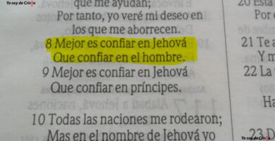 Versículos Biblicos para aumentar tu fe en Dios Salmos 118-8