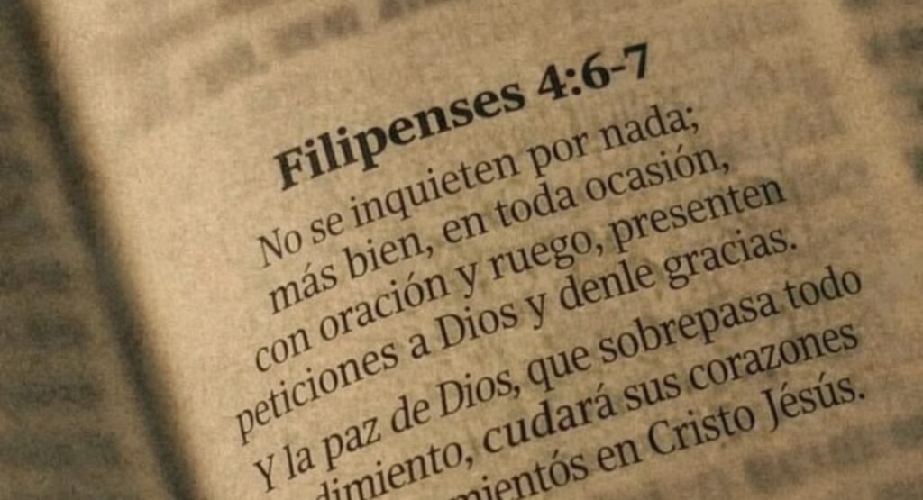 Oración para calmar la ansiedad y el miedo